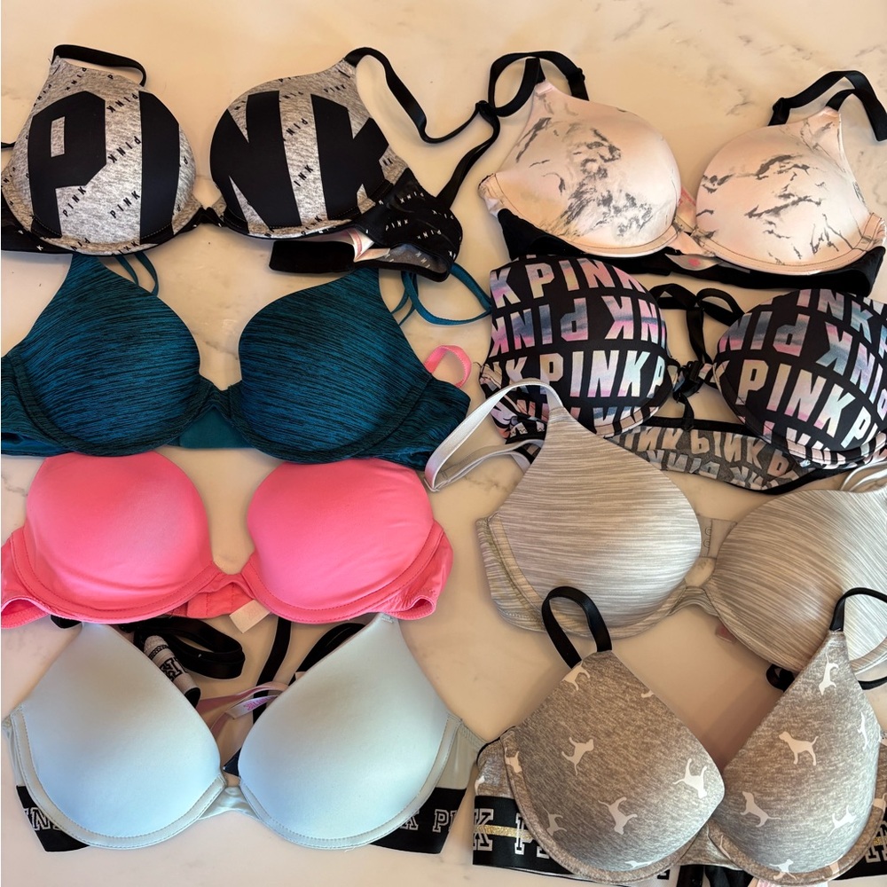 Victoria's Secret/Pink Multi-Color Bra Collection